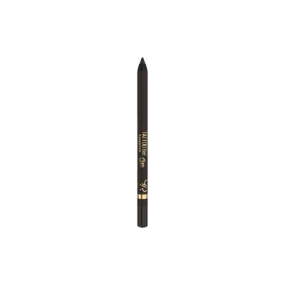 Golden Rose Tattoo Gel Eyeliner 102 - Waterproof, Smudge-Proof, Vegan Long Lasting Eye Pencil for Intense Definition by Beauty Care Bag