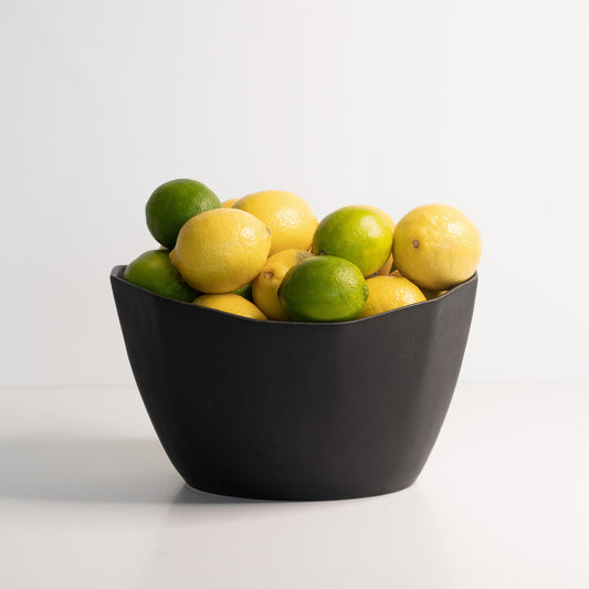 Handmade medium porcelain nesting bowl