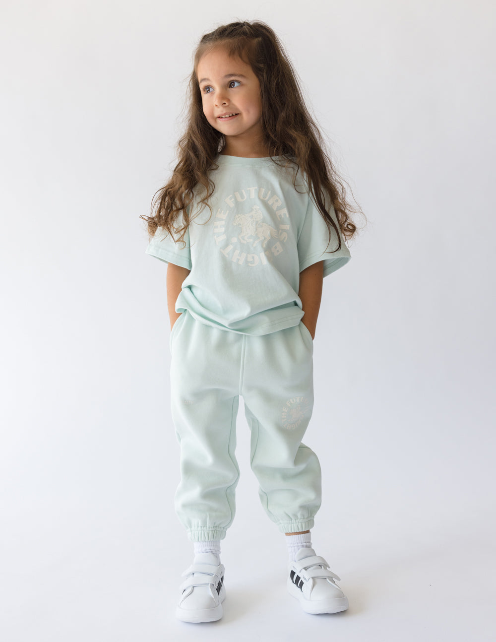 The Future Is Bright Kids Sweatpant by Elevated Faith