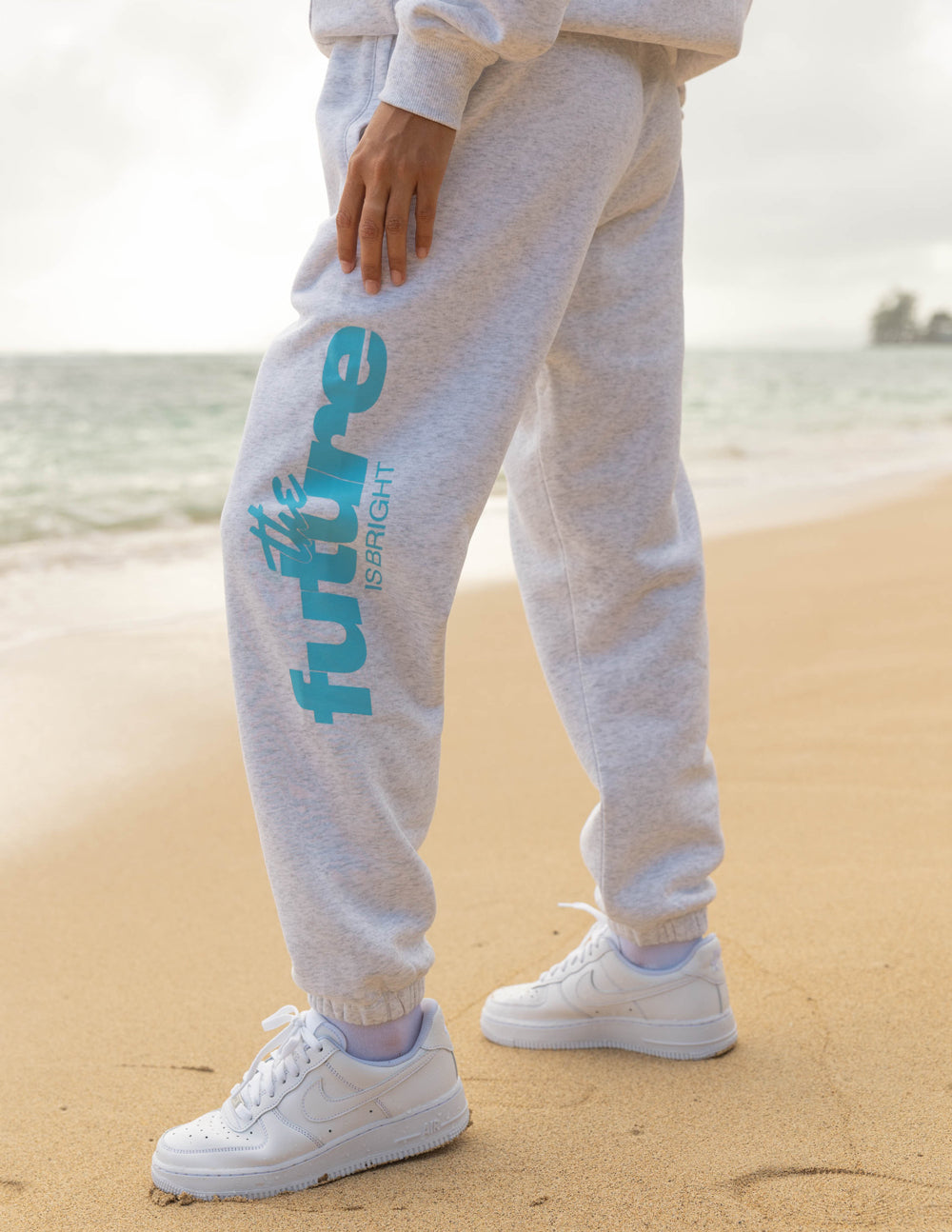 The Future Is Bright Retro Unisex Sweatpant by Elevated Faith