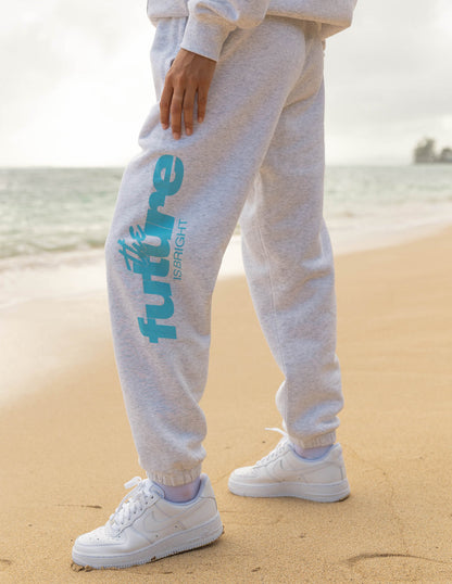The Future Is Bright Retro Unisex Sweatpant by Elevated Faith
