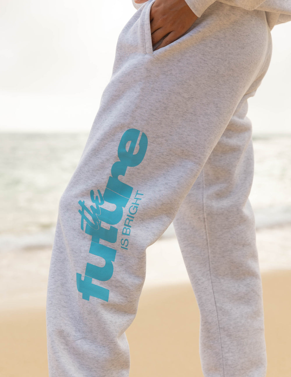 The Future Is Bright Retro Unisex Sweatpant by Elevated Faith