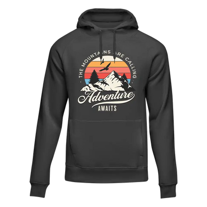 The Mountains Are Calling Unisex Hoodie by Outdoorzees