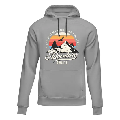 The Mountains Are Calling Unisex Hoodie by Outdoorzees