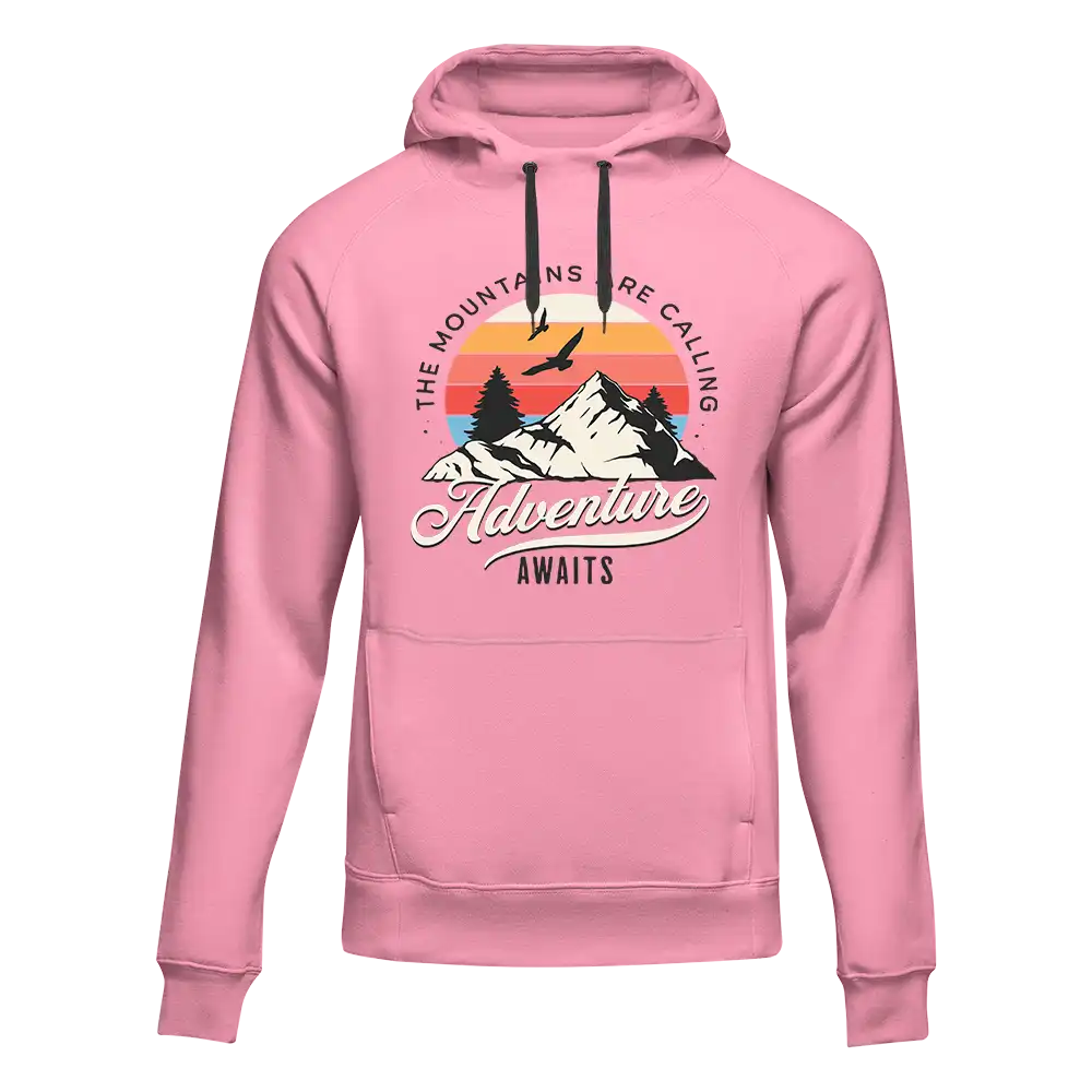 The Mountains Are Calling Unisex Hoodie by Outdoorzees