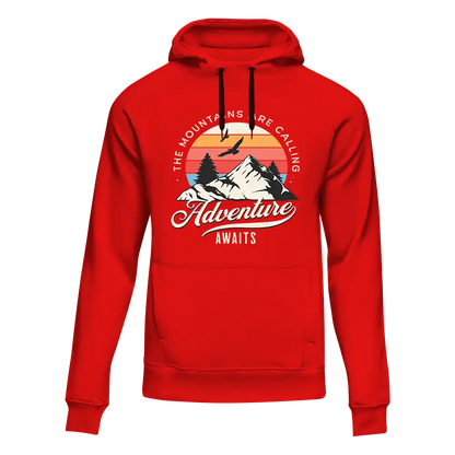 The Mountains Are Calling Unisex Hoodie by Outdoorzees