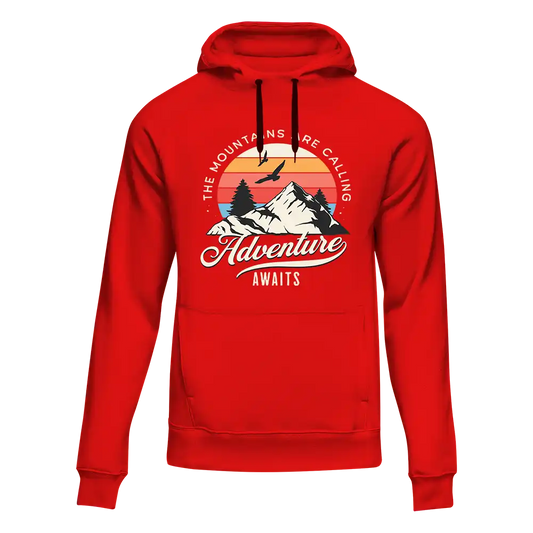 The Mountains Are Calling Unisex Hoodie by Outdoorzees
