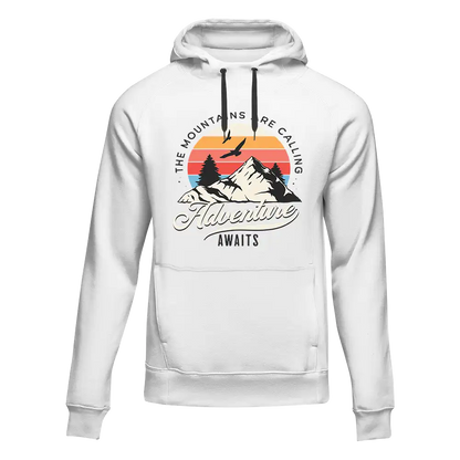 The Mountains Are Calling Unisex Hoodie by Outdoorzees
