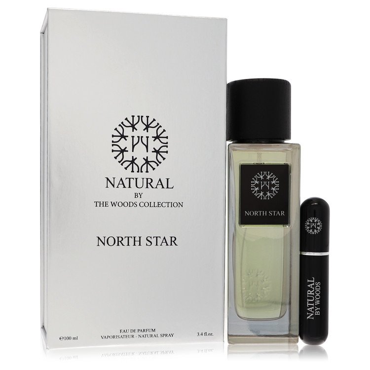 The Woods Collection Natural North Star by The Woods Collection Eau De Parfum Spray with Mini Refillable Spray (Unisex) 3.4 oz for Women by Avera Group