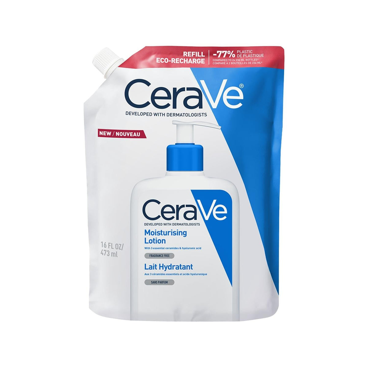 CeraVe Moisturizing Lotion Refill Pack 473 ml by Beauty Care Bag