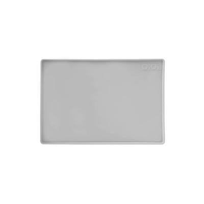 Oioi Premium Silicone Baking Mat - Powder Gray, Non-Stick Surface, Heat Resistant, Easy Cleanup by Beauty Care Bag