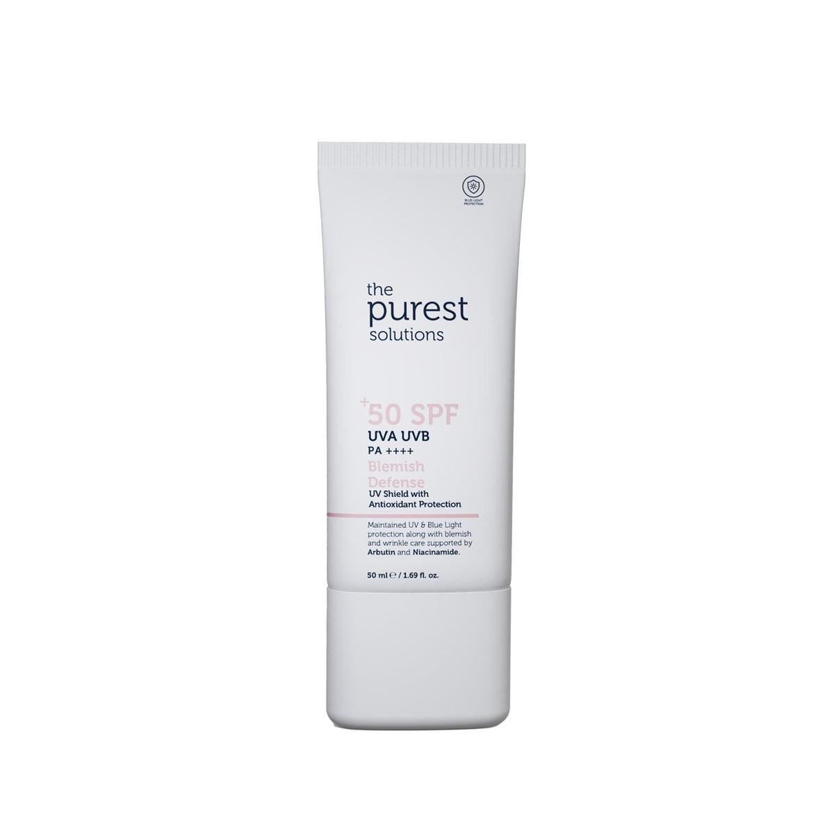 The Purest Solutions SPF 50+ sunscreen cream for sensitive skin