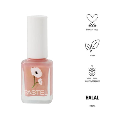 Pastel Nail Polish 414 Long-Wear High-Shine Formula by Beauty Care Bag