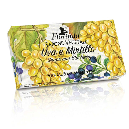 Florinda Grape & Blueberry Vegetal Soap Bar 100g by Beauty Care Bag