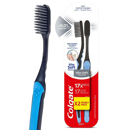 Colgate Ultra Soft Toothbrush for Sensitive Teeth: Fine Bristle, Deep Cleaning & Gum Care by Beauty Care Bag