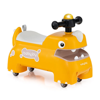Toddler Ride on Toy Walking Sliding Car with Lights and Music by GBruno Store