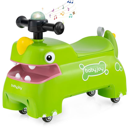 Toddler Ride on Toy Walking Sliding Car with Lights and Music by GBruno Store
