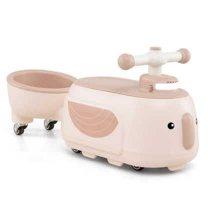 Toddler Ride on Toy with Trailer and Light Music by GBruno Store