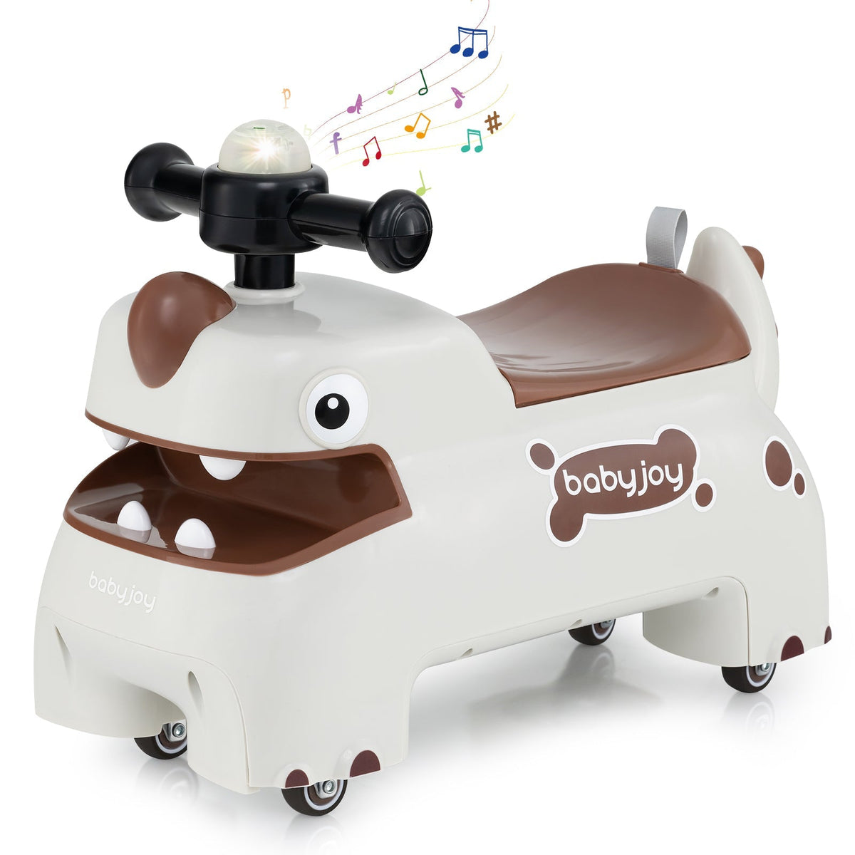 Toddler Ride on Toy Walking Sliding Car with Lights and Music by GBruno Store