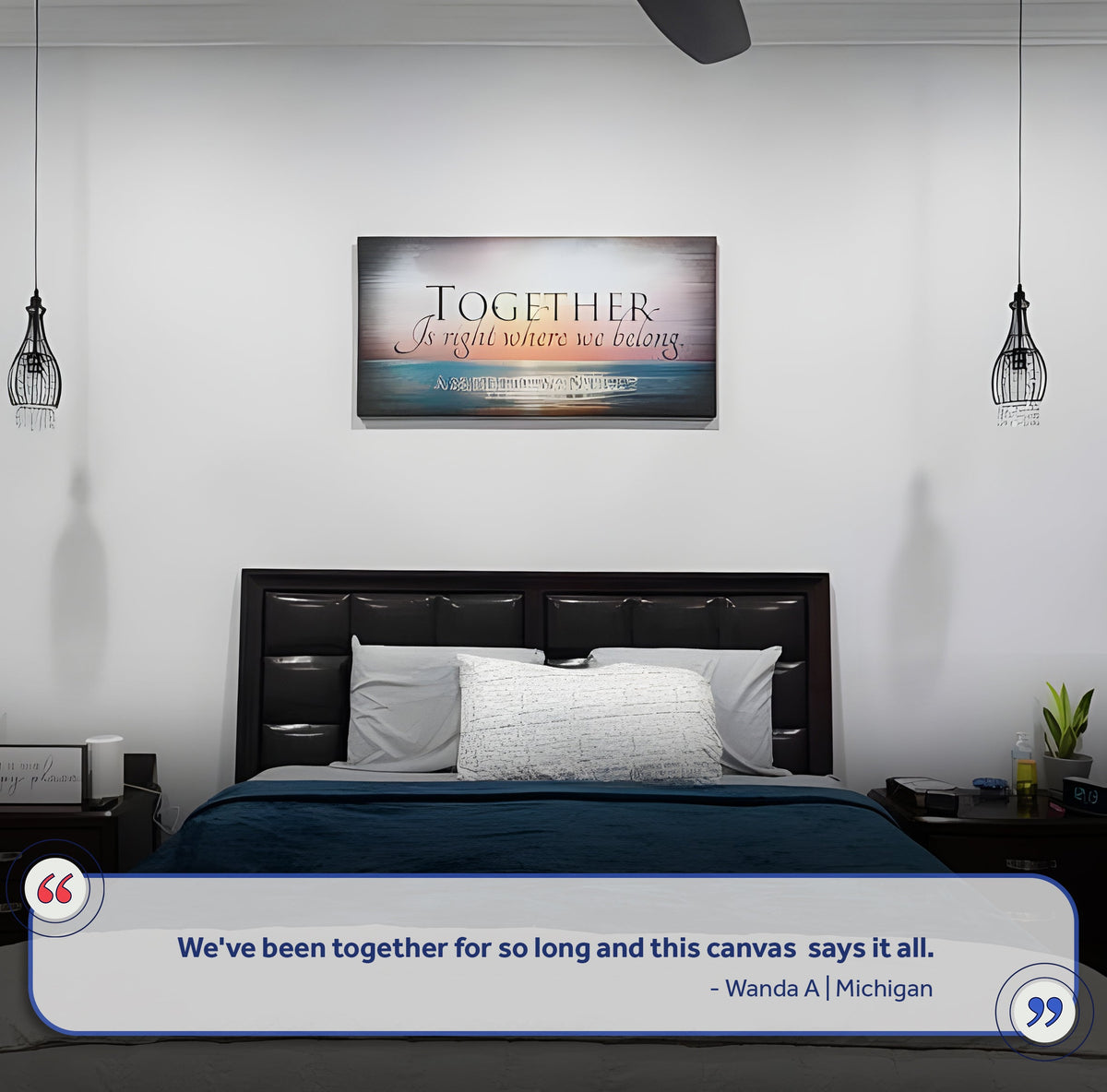 Together Sign VI by Tailored Canvases