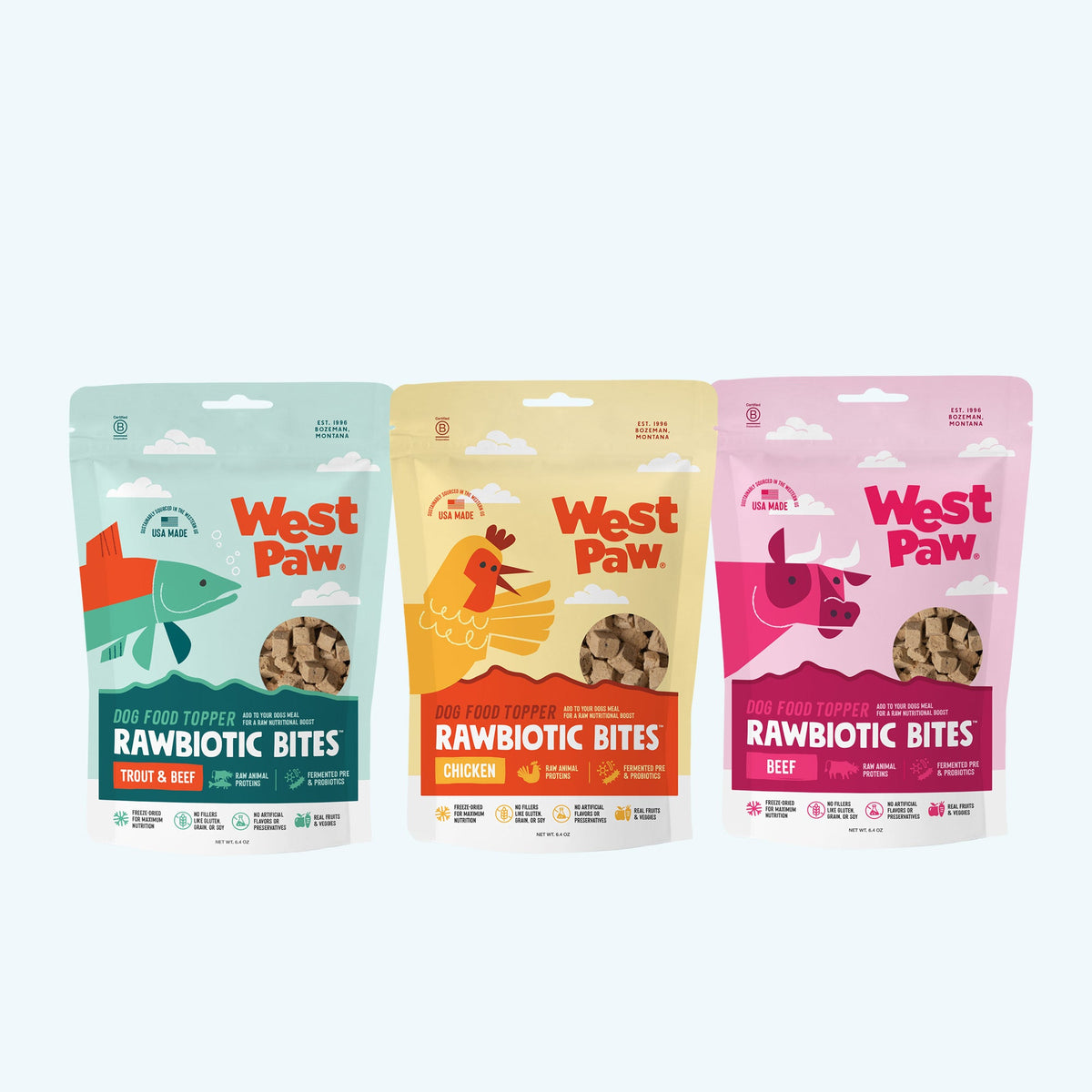Trout & Beef Dog Food Topper by West Paw