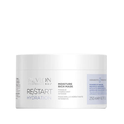 Revlon Restart Hydration Hair Mask 250ml - Moisturizing Hair Care for Dry or Damaged Hair by Beauty Care Bag