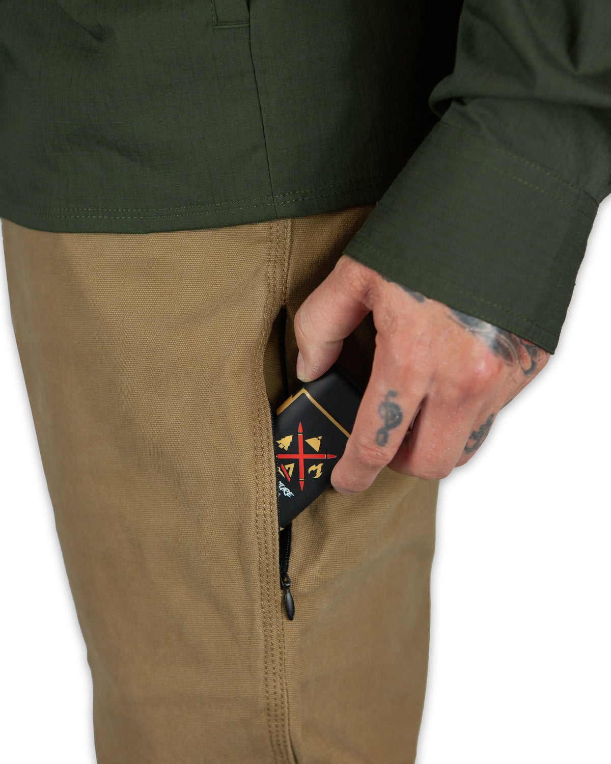 Trailblazer Boot Cut Pants - Coyote by Off The Grid Surplus