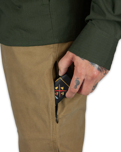 Trailblazer Boot Cut Pants - Coyote by Off The Grid Surplus