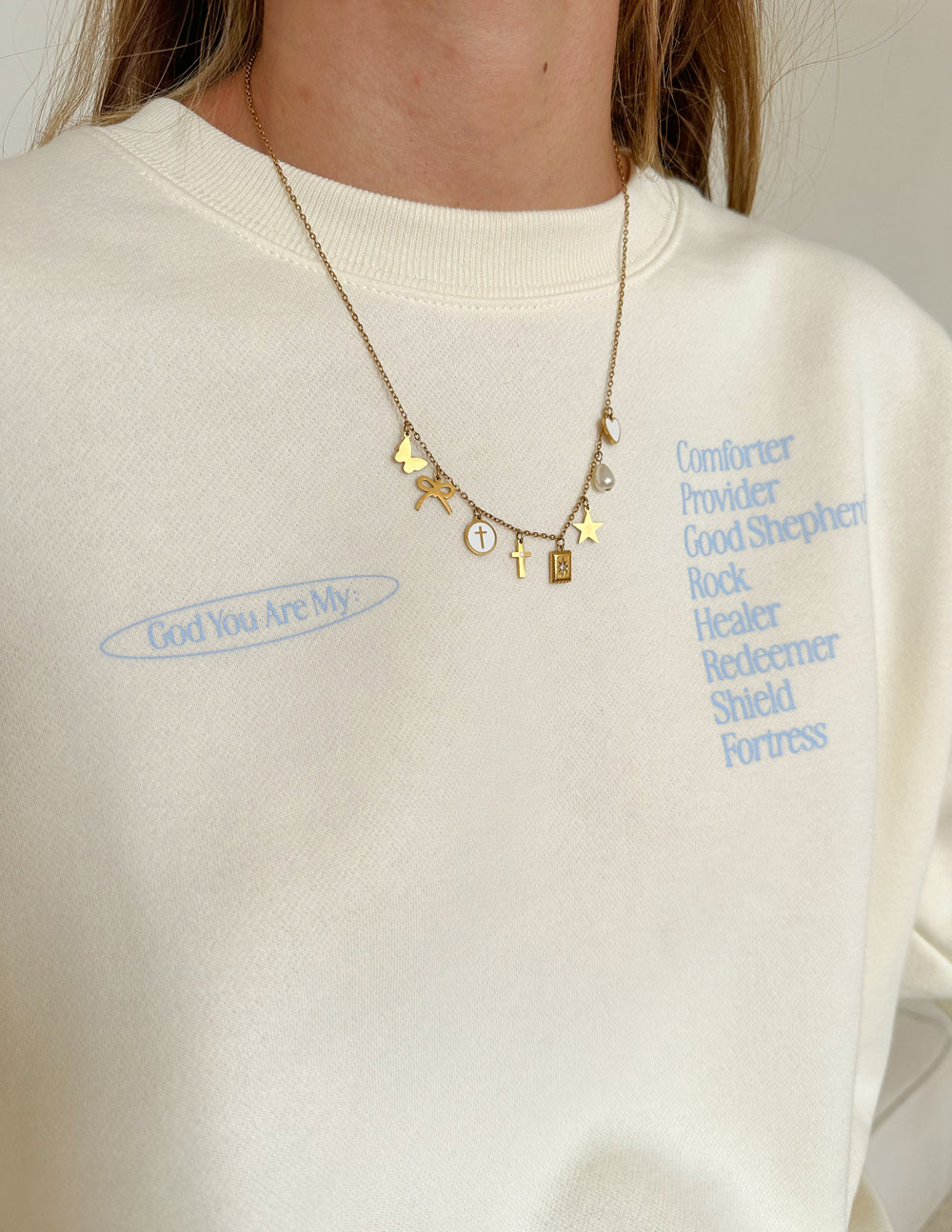 Transformation Charm Necklace by Elevated Faith