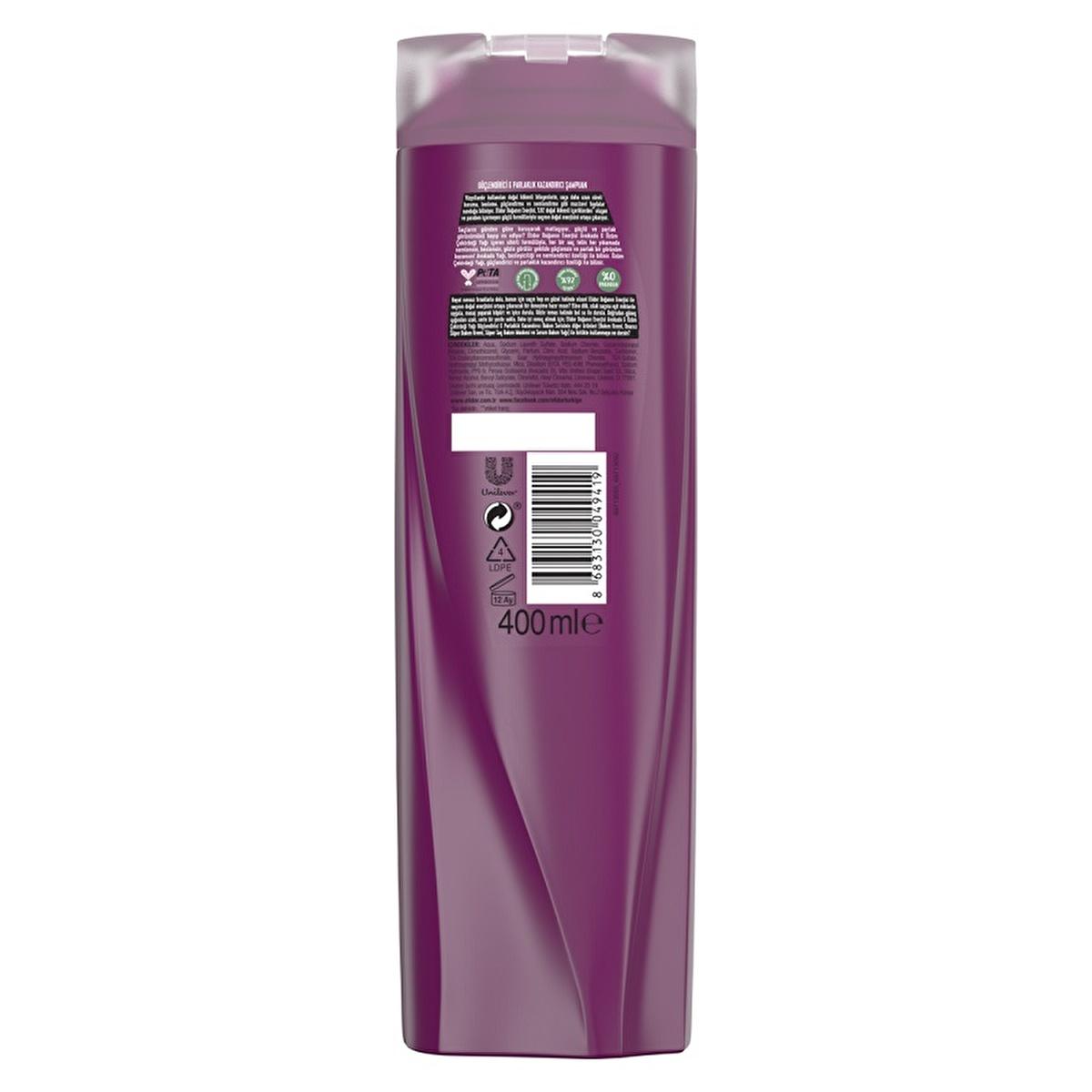 Elidor Avocado & Grape Seed Oil Shampoo: Natural Shine & Strengthening - Paraben-Free, For Dry & Dull Hair by Beauty Care Bag