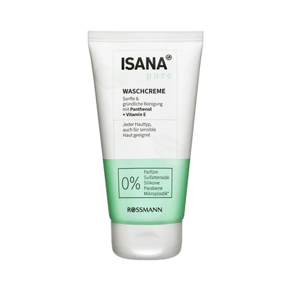 Isana Pure Face Wash Cream for Sensitive Skin 150 ml by Beauty Care Bag
