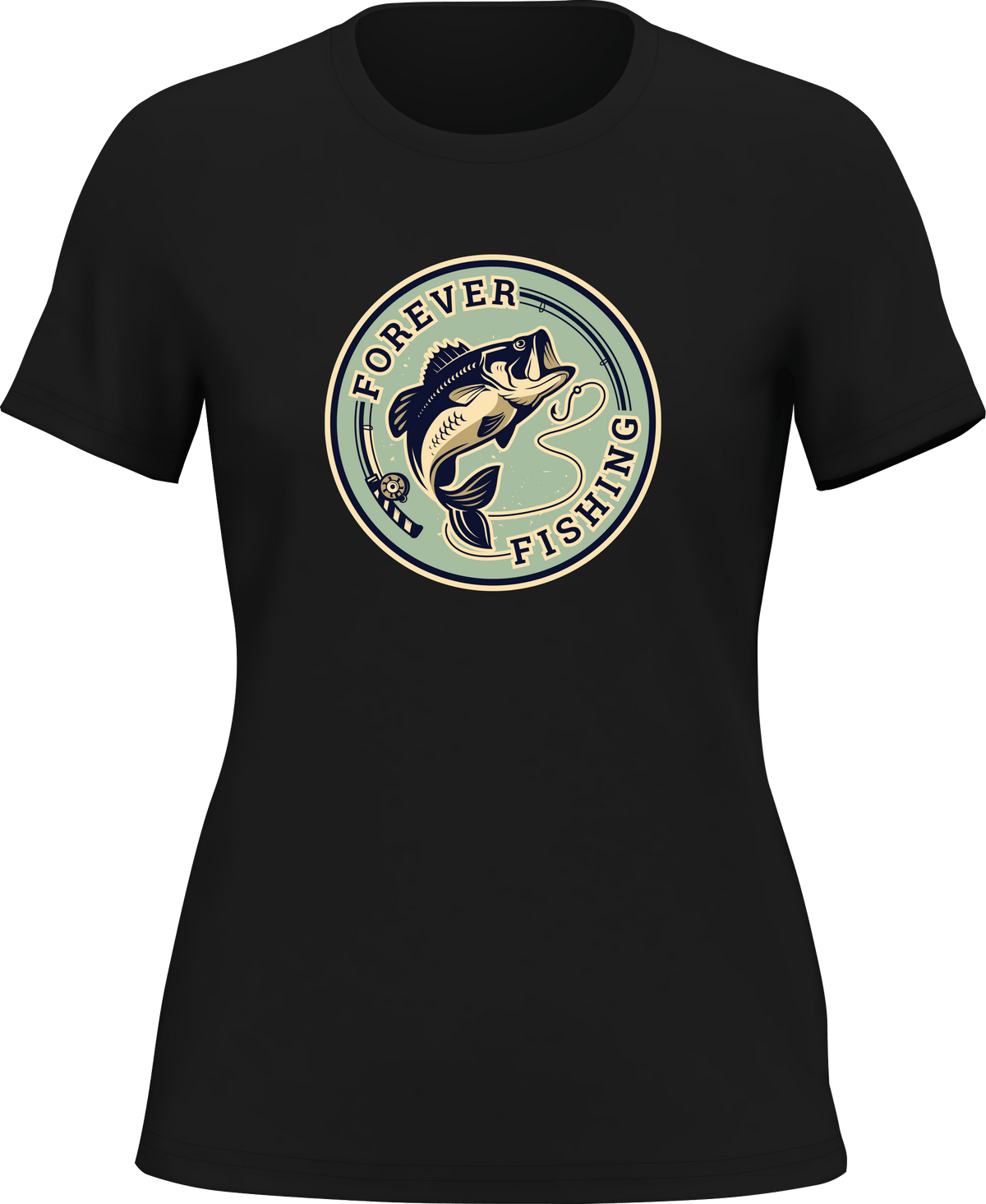 Forever Fishing T-Shirt for Women by Outdoorzees