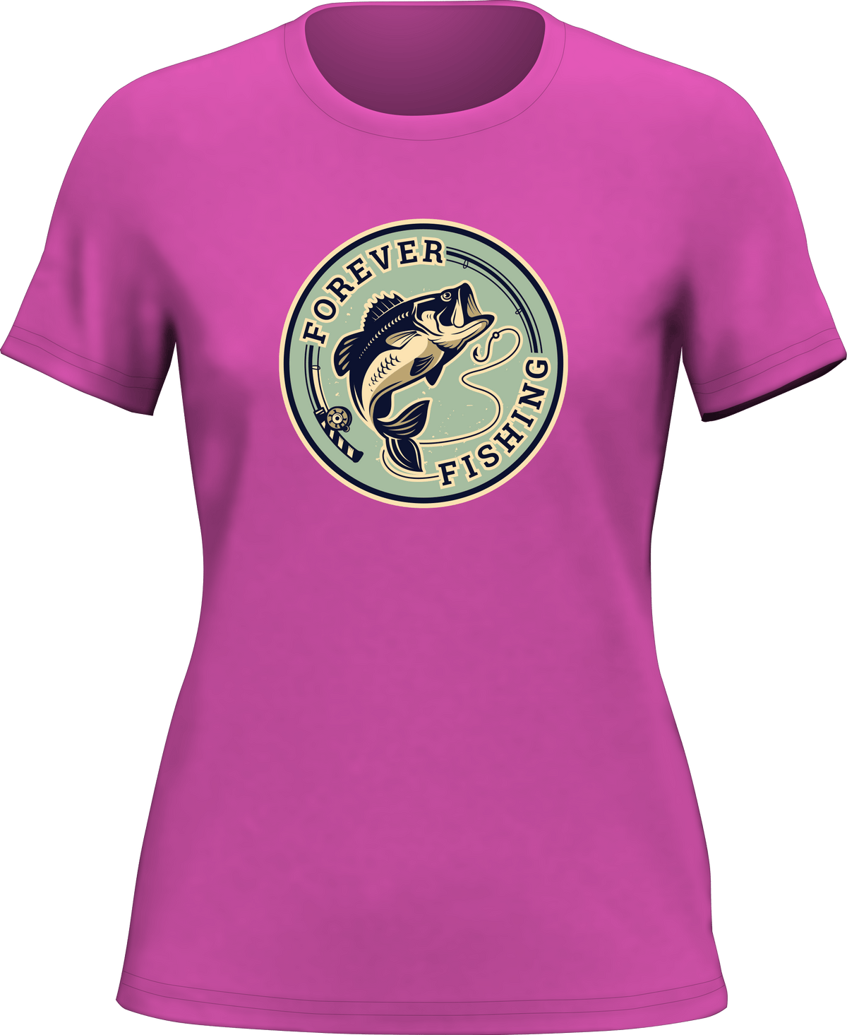 Forever Fishing T-Shirt for Women by Outdoorzees