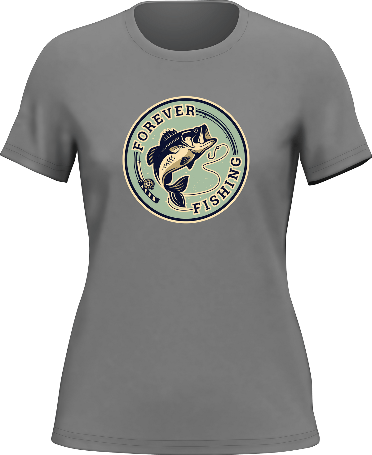 Forever Fishing T-Shirt for Women by Outdoorzees