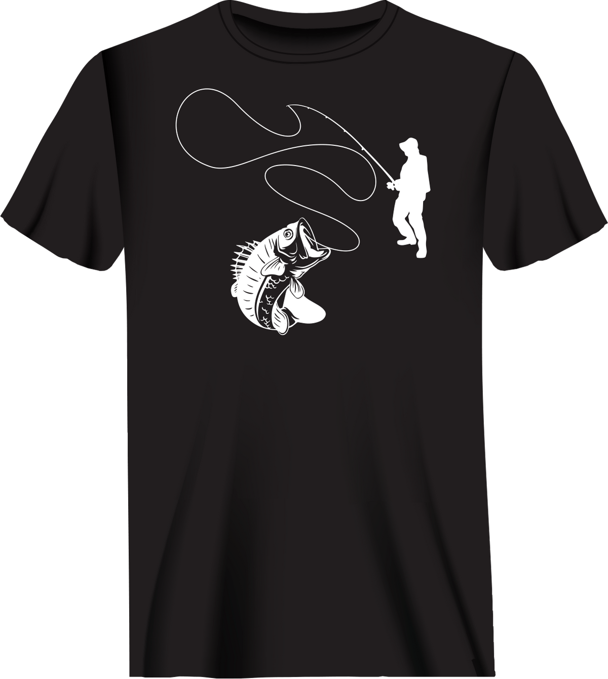 Fishing Lines Man T-Shirt by Outdoorzees
