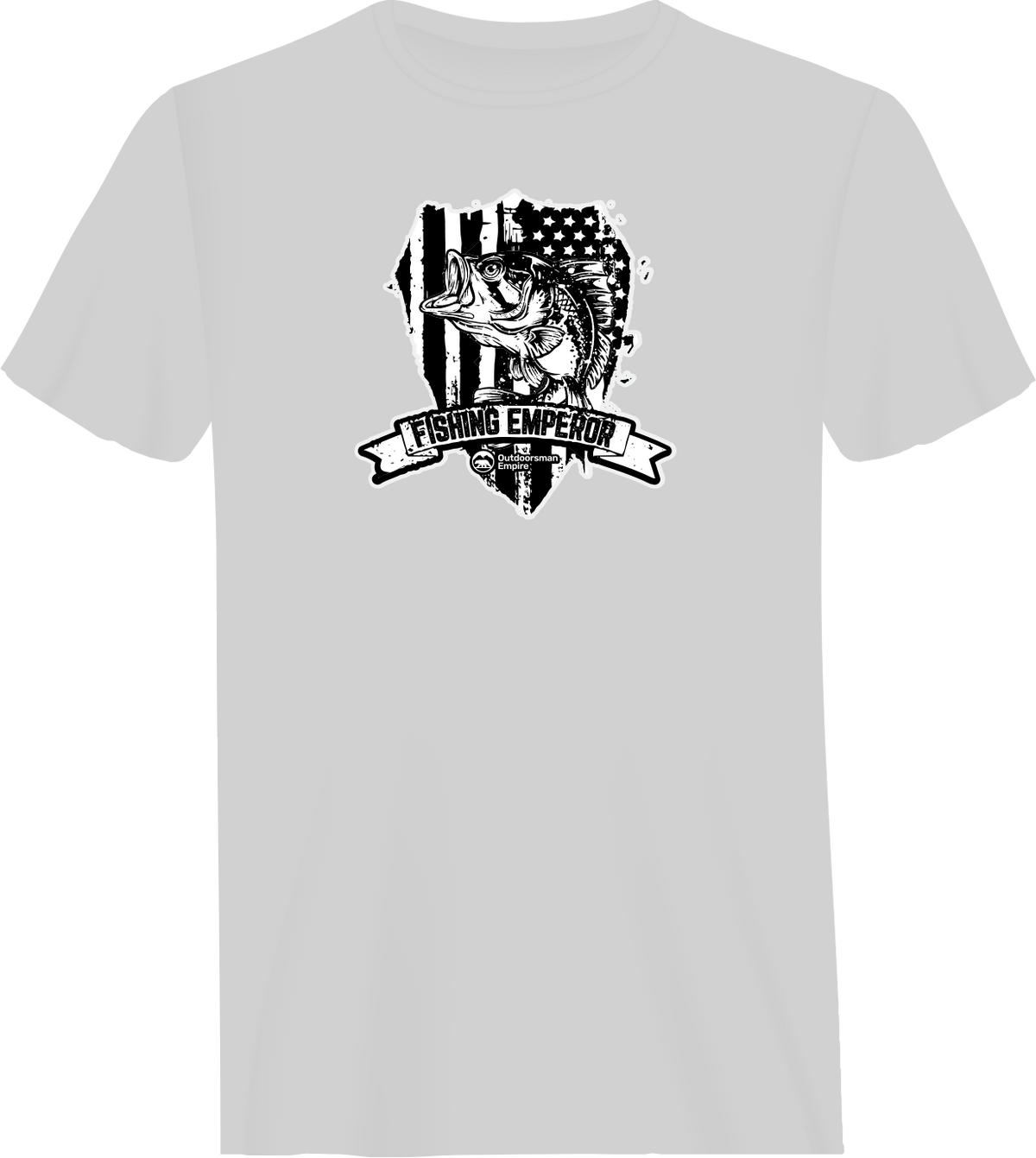 Fishing Emperor v3 Man T-Shirt by Outdoorzees