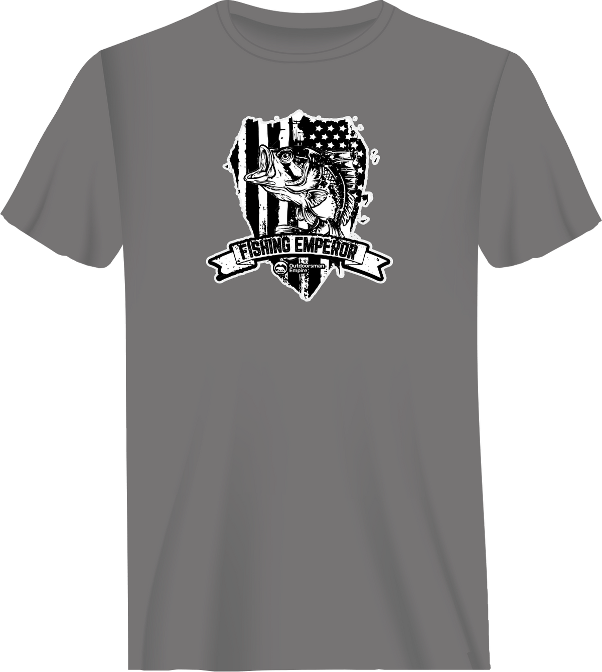 Fishing Emperor v3 Man T-Shirt by Outdoorzees