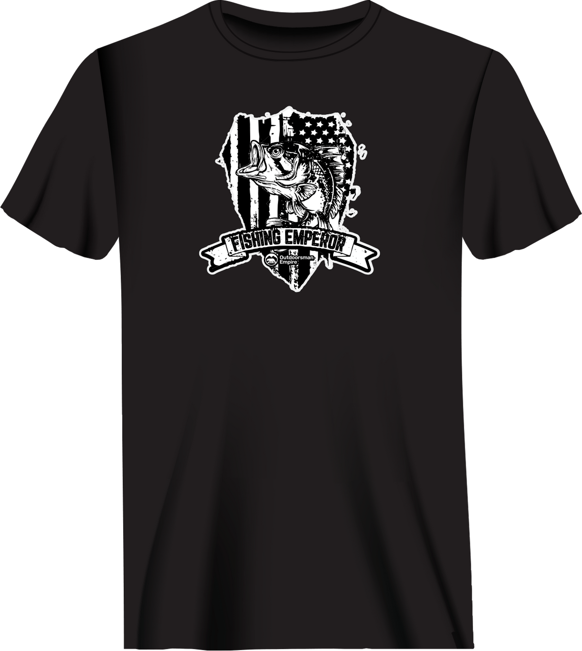 Fishing Emperor v3 Man T-Shirt by Outdoorzees