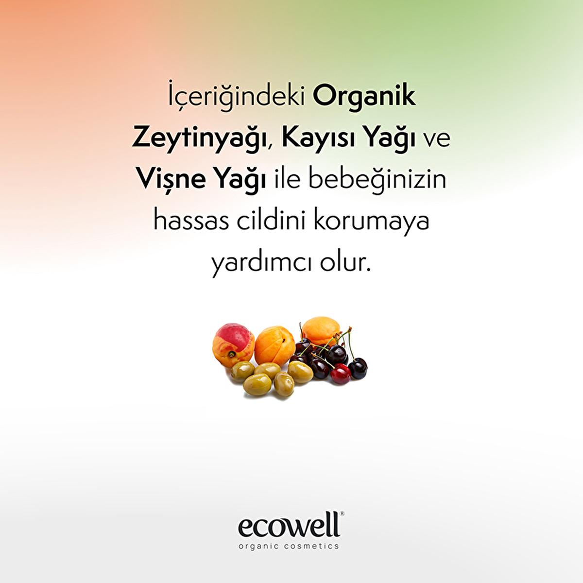 Ecowell organic baby lotion – view 4