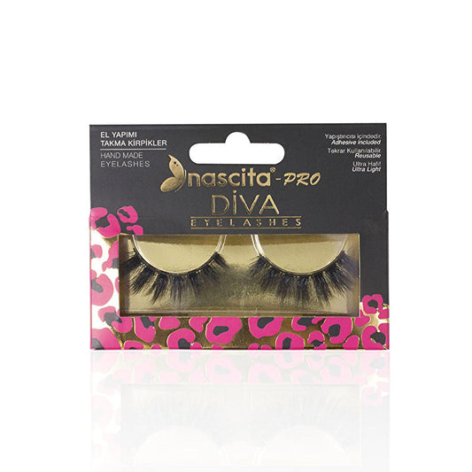 Nascita Diva 3D handmade black false eyelashes S 118