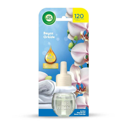 Air Wick White Orchid Electric Scented Oil Refill 19ml by Beauty Care Bag