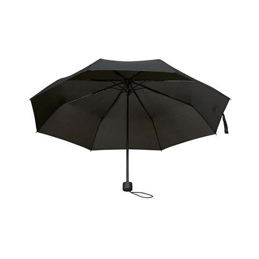 Ideenwelt Mini Black Compact Umbrella for Effortless Rain Protection - Portable, Lightweight, and Convenient by Beauty Care Bag