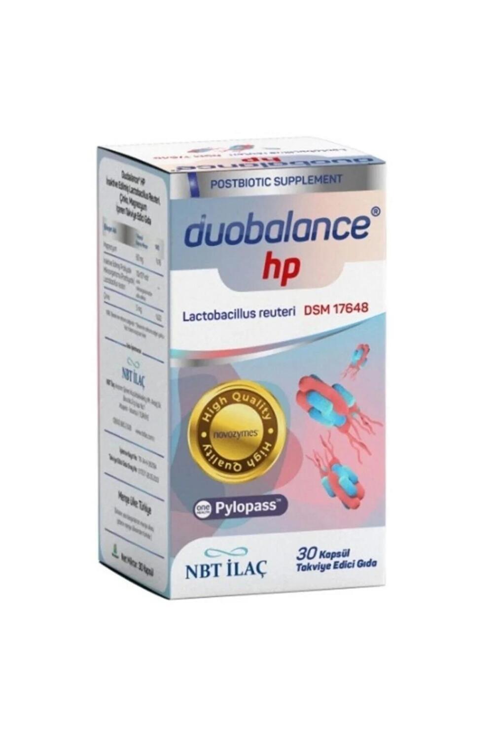Nbt Life Duobalance HP: Probiotic Supplement with Lactobacillus Reuteri, Magnesium & Zinc - Gut Health & Immune Support by Beauty Care Bag