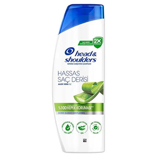 Head & Shoulders Aloe Vera Anti-Dandruff Shampoo: Soothe Itchy, Dry, Sensitive Scalp & Eliminate Flakes with Lasting 72-Hour Protection by Beauty Care Bag