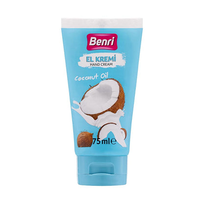 Benri Coconut Oil Hand Cream for Dry Skin 75 ml by Beauty Care Bag