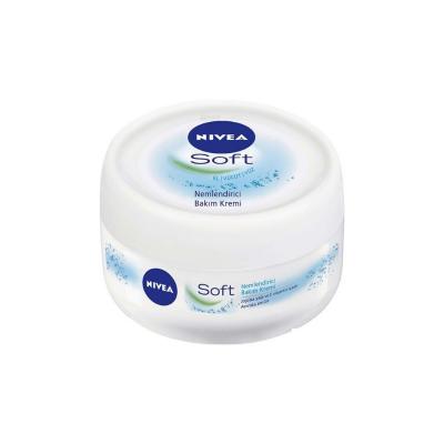 Nivea Soft Moisturizing Cream - Vitamin E & Jojoba Oil - Face, Hand & Body Lotion - Daily Hydration for Dry Skin - 10.14 fl oz by Beauty Care Bag