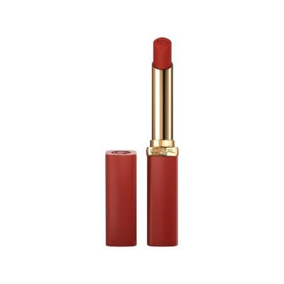 Loreal Paris Color Riche: Volumizing Matte Lipstick with Hyaluronic Acid - Intense Long Lasting Orange Color by Beauty Care Bag