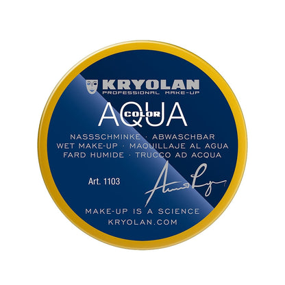 Kryolan Aquacolor Face & Body Paint 509 EU Yellow 55 ml by Beauty Care Bag