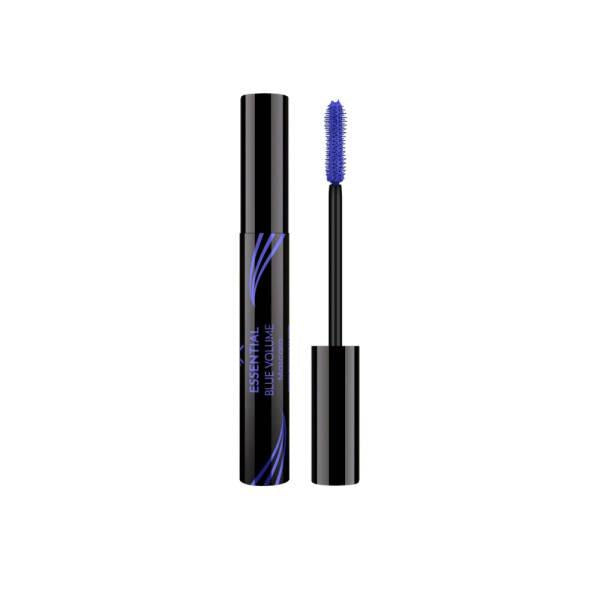 Golden Rose Blue Essential Volume Mascara - Volumizing and Lengthening Blue Color Mascara for Bold Eye Makeup by Beauty Care Bag