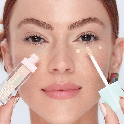 Pastel Cover+Perfect Concealer SPF30: Full Coverage, Long Lasting & Moisturizing Nude Pink Concealer for Flawless Sun Protection by Beauty Care Bag